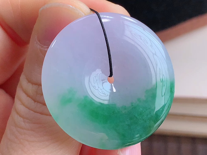 ️ 平安扣，尺寸32.6-5.4mm，包A附证书