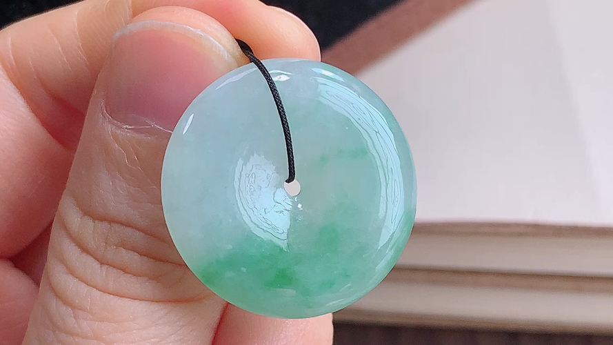 ️ 平安扣，尺寸25.3-5.0mm，包A附证书