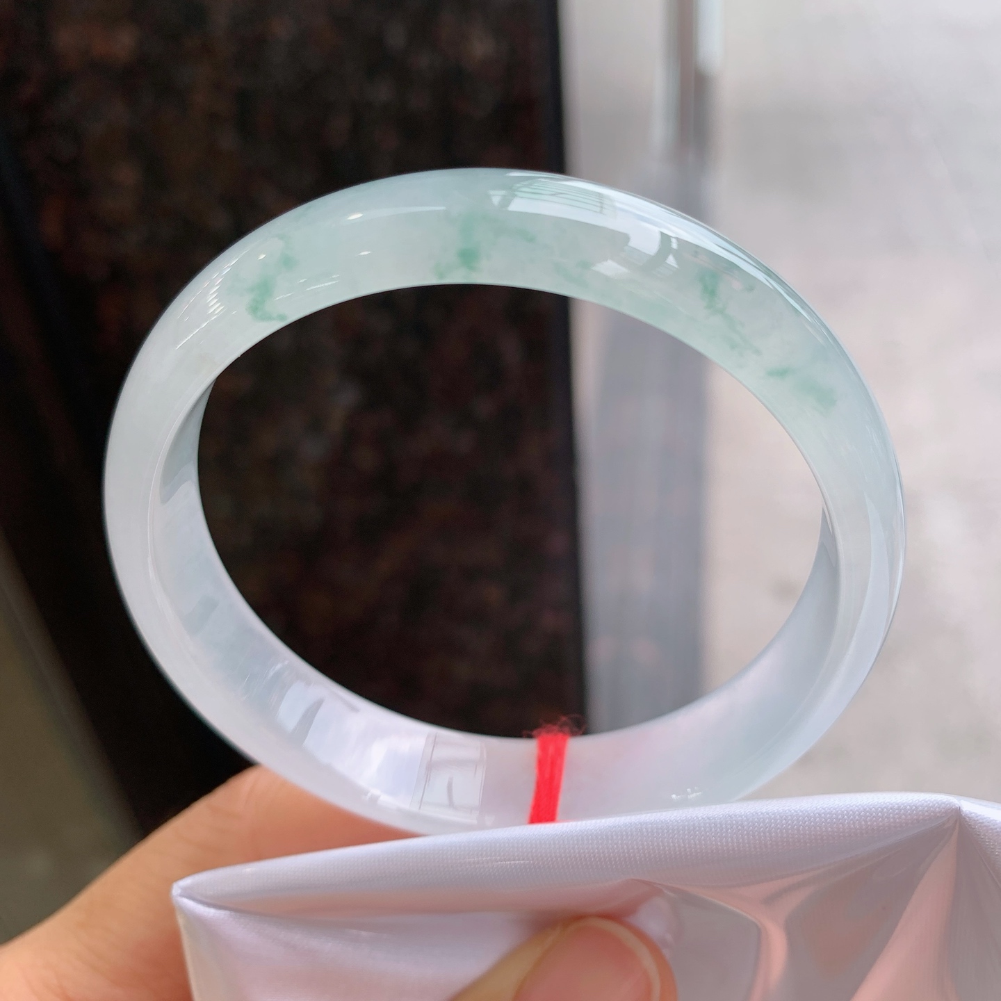 正圈冰飘花，无裂，冰润