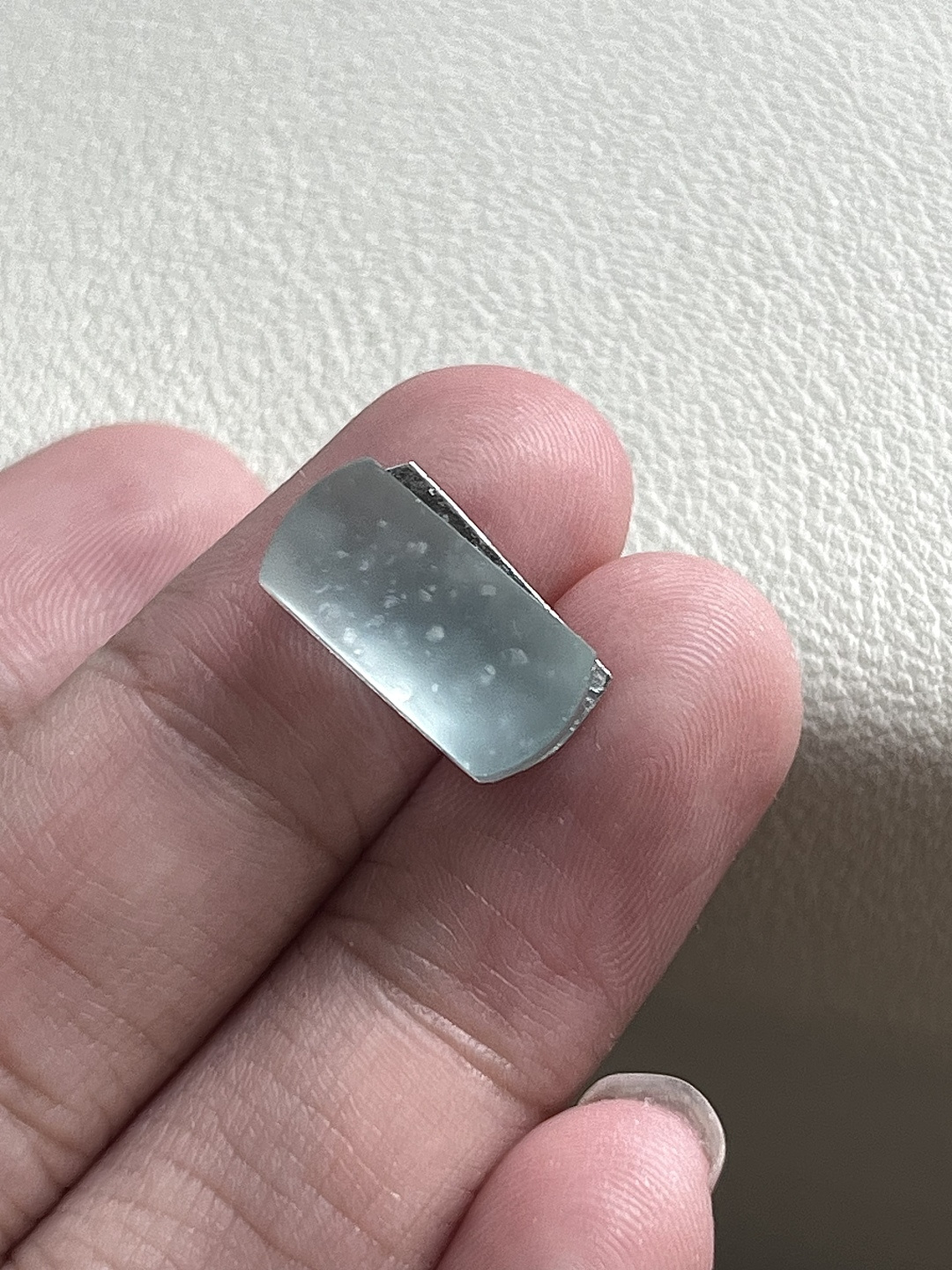 冰润水透，种老细腻起荧，尺寸：15*7.2*5,asd3824
