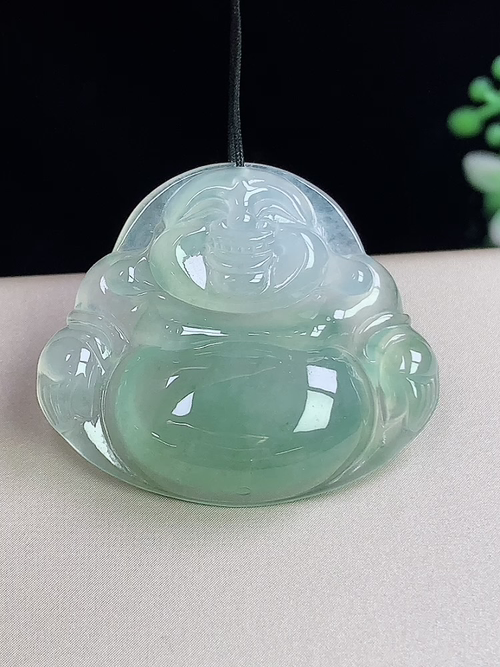 冰飘花佛公，无裂，尺寸27.7-32-5.7mm，D25jwa6