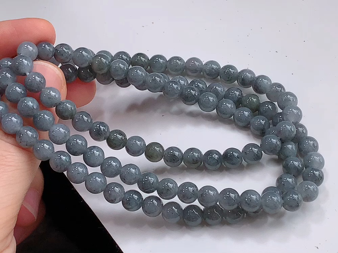 ️ 乌鸡珠链，尺寸取一6.1mm，包A附证书