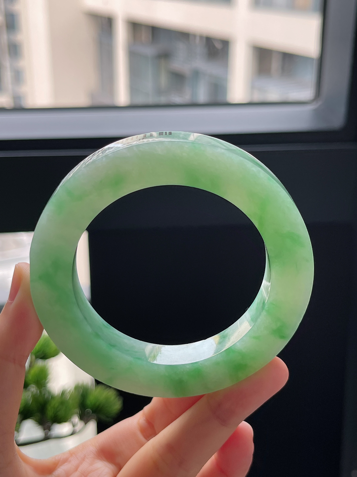 翡翠毛胚，⭕️正圈最大做62.5，最小做55