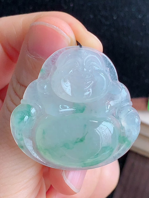 ️ 笑佛，尺寸38.2-36.2-6.6mm，包A附证书