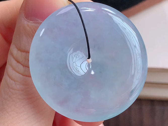 ️ 平安扣，尺寸36.8-6.2mm，包A附证书