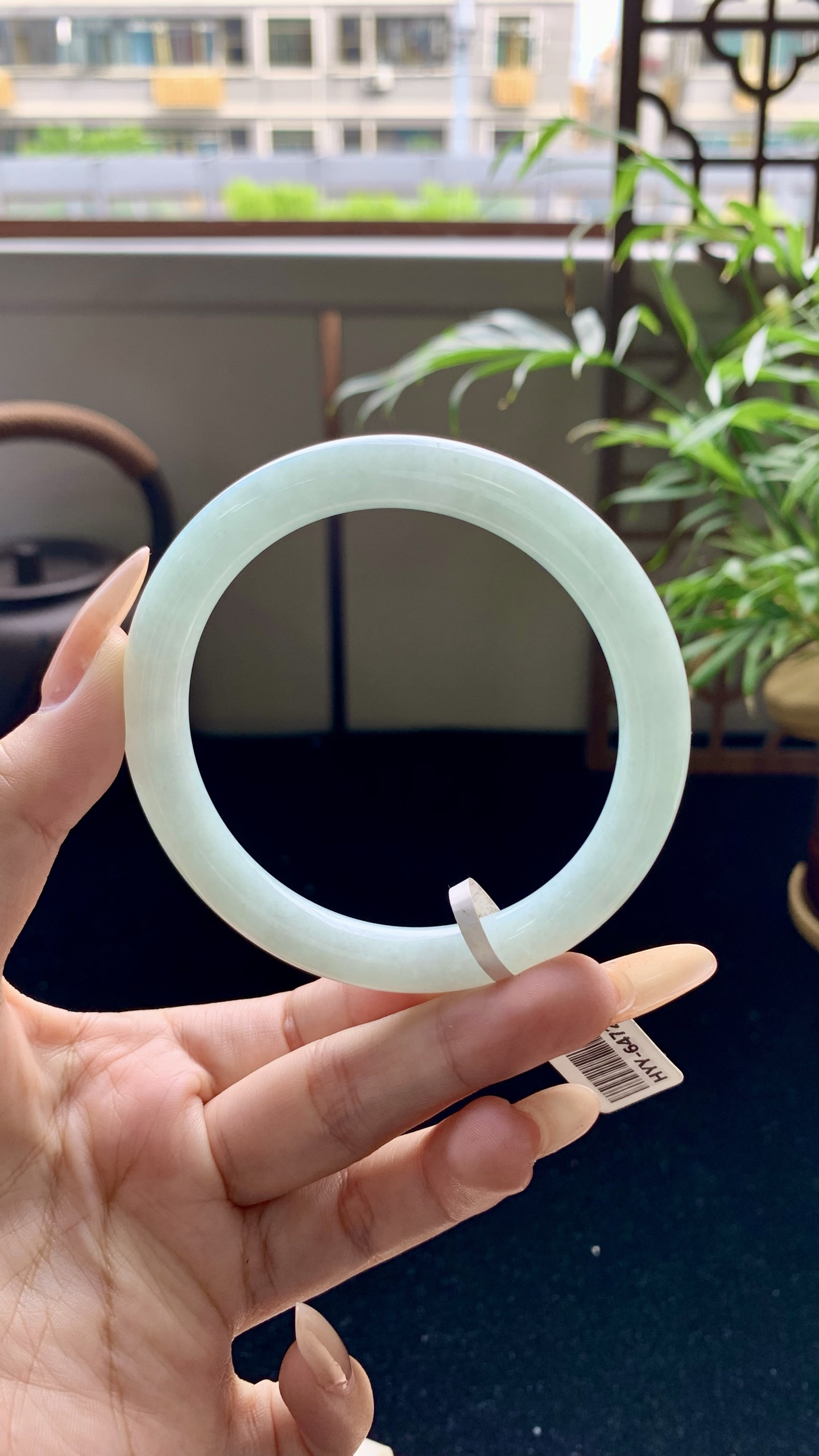 淡果绿底圆条成品 HYY-6472 ⭕️ 60-9-9