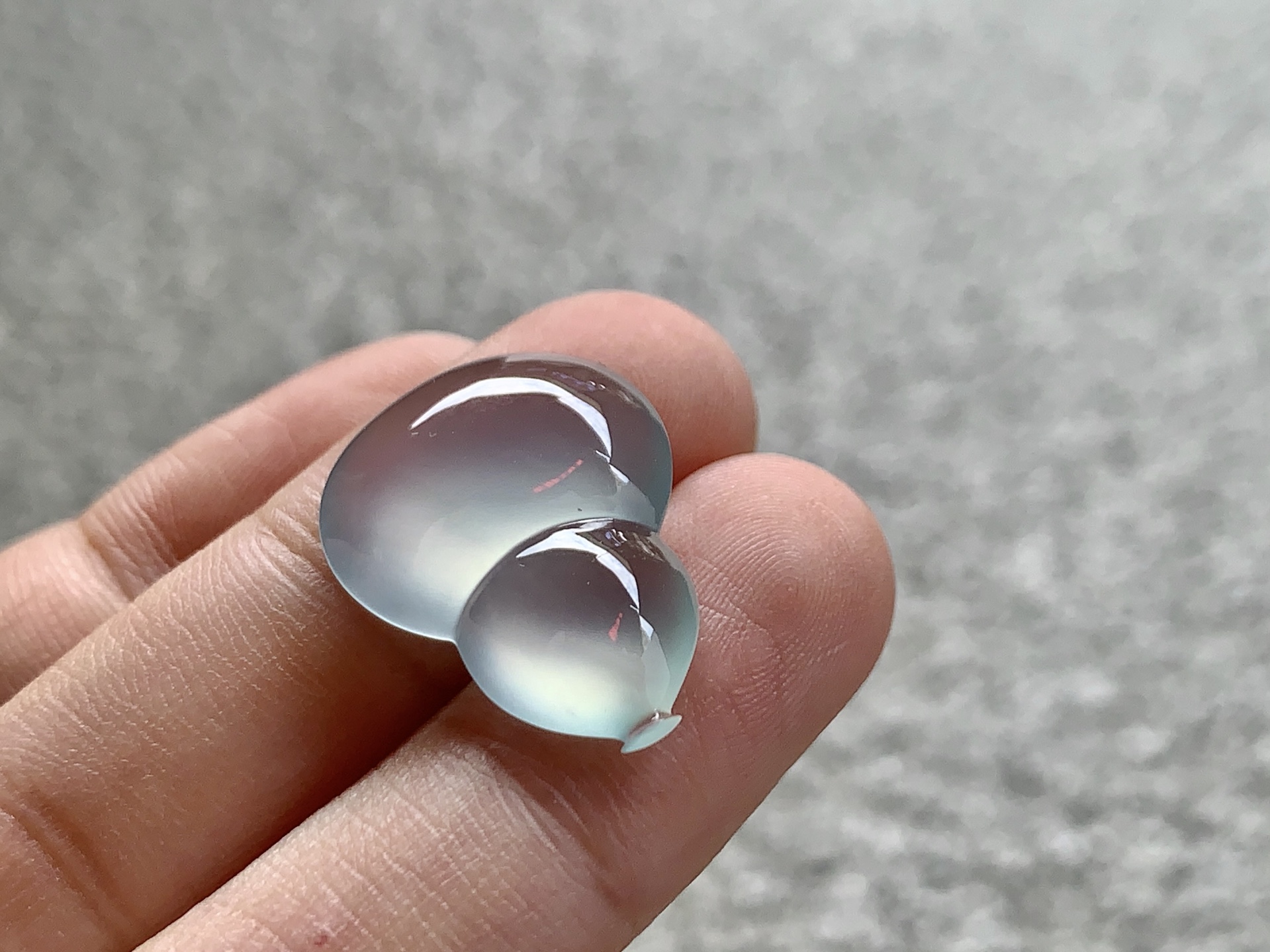 ️ 冰种葫芦，尺寸：19.7×15.3×5.2