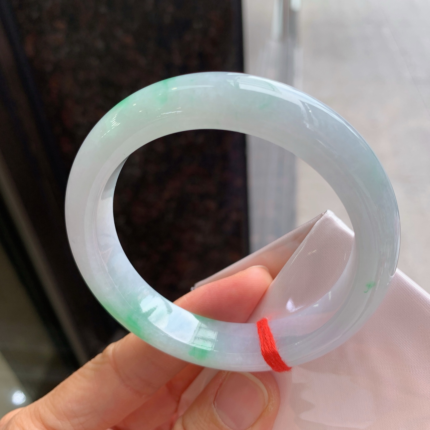 正圈飘绿 无裂, 版型好