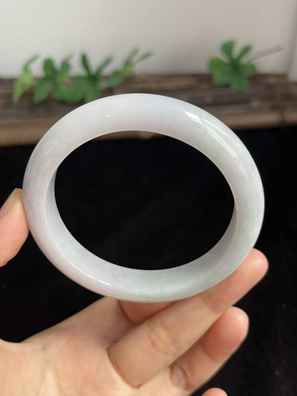 正圈56.8圈口，翡翠手镯