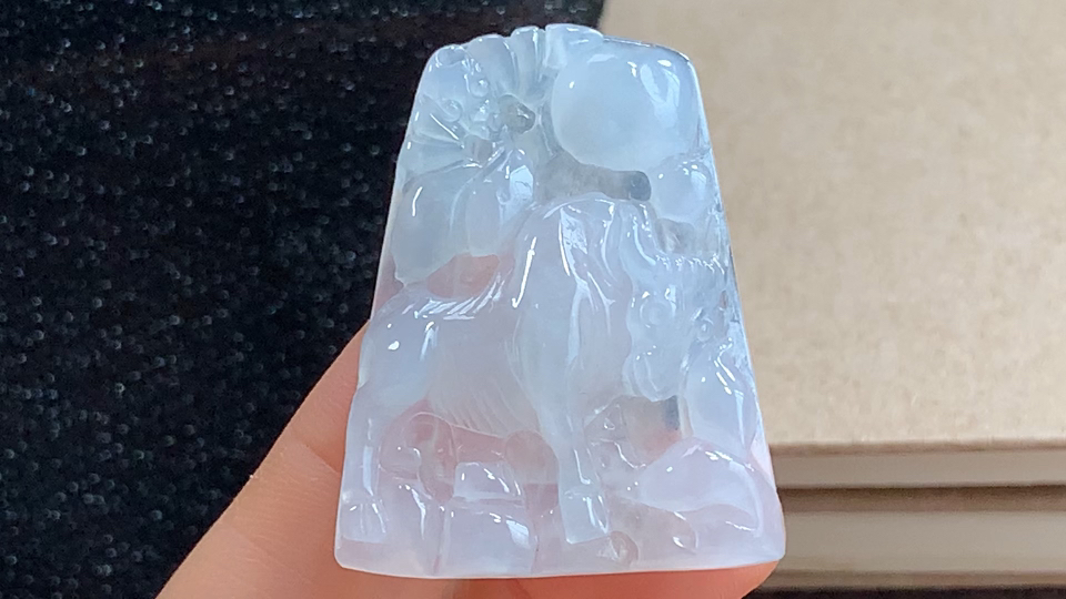 ️ 牛转乾坤，尺寸36.6-28.8-6.4mm，包A附证书