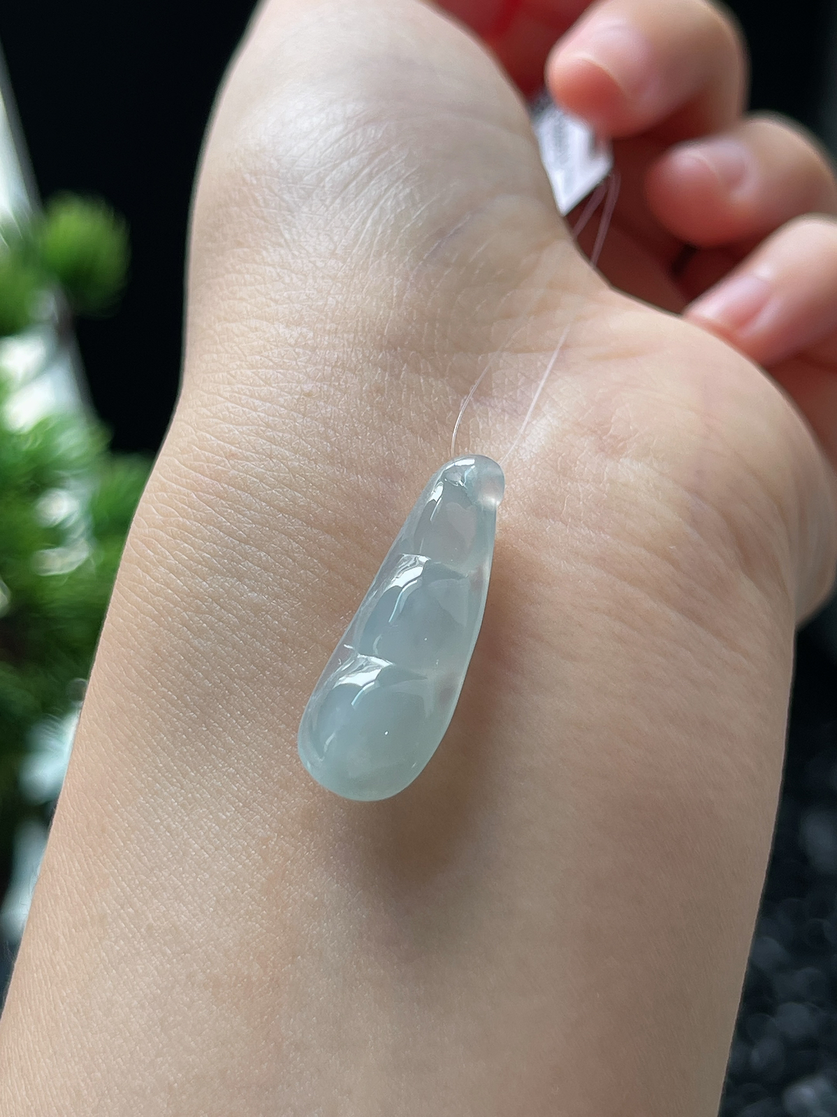 翡翠冰糯种四季豆