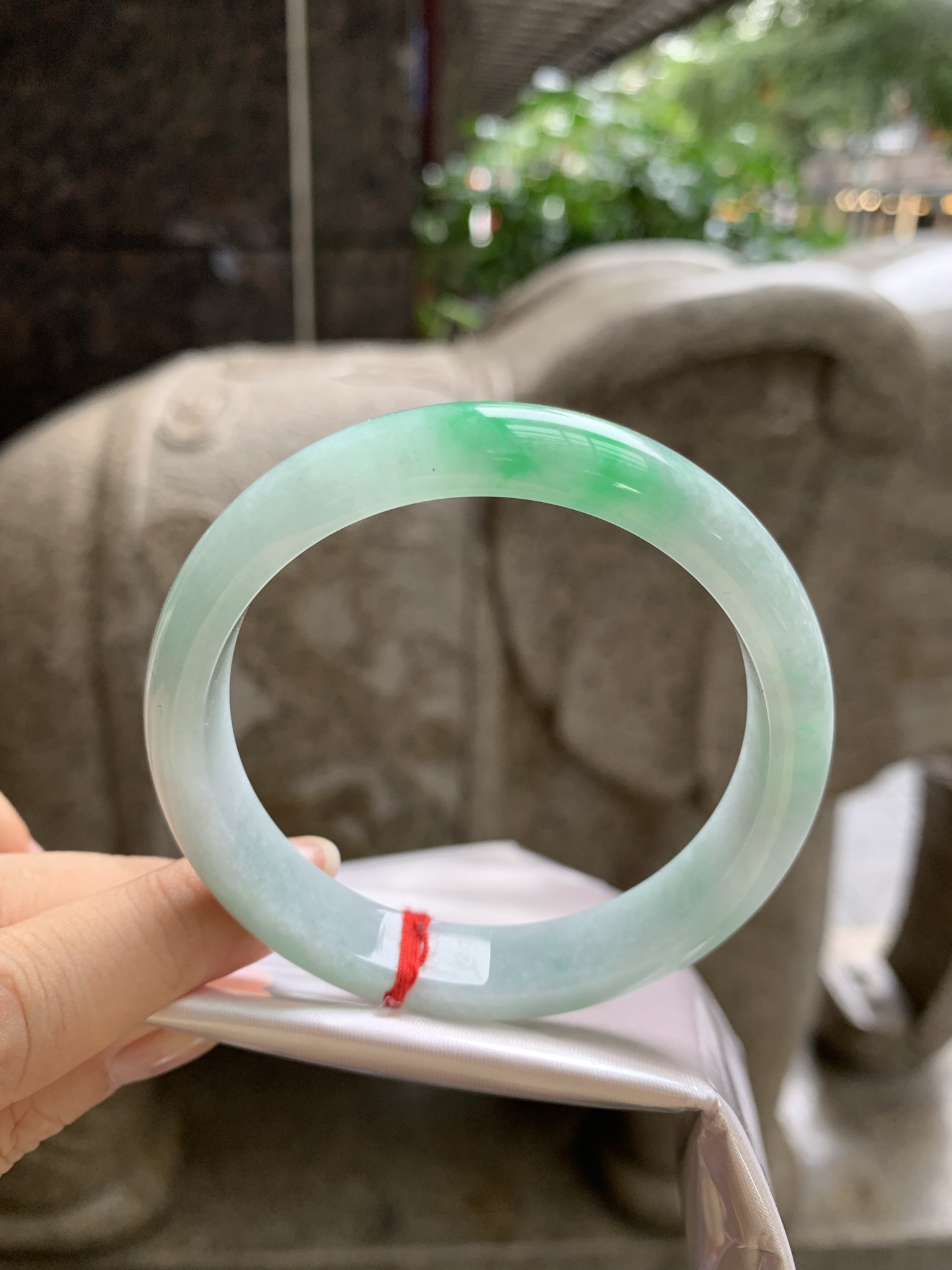 白底青正圈, 0826-N1421, 打灯细纹