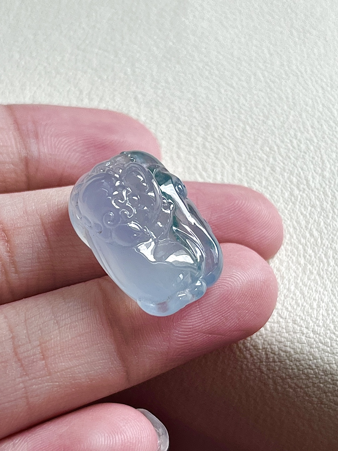 ️【貔貅】冰润水透，种老细腻起荧，尺寸：22.8*14.5*13.3,b14826