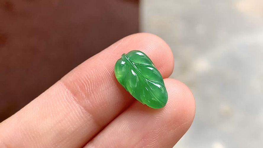 ️ 满色叶子,13.8*8*2.2 完整