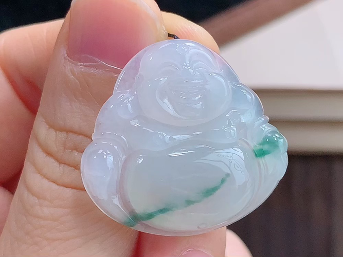 ️ 笑佛，尺寸29.4-27.3-6.0mm，包A附证书