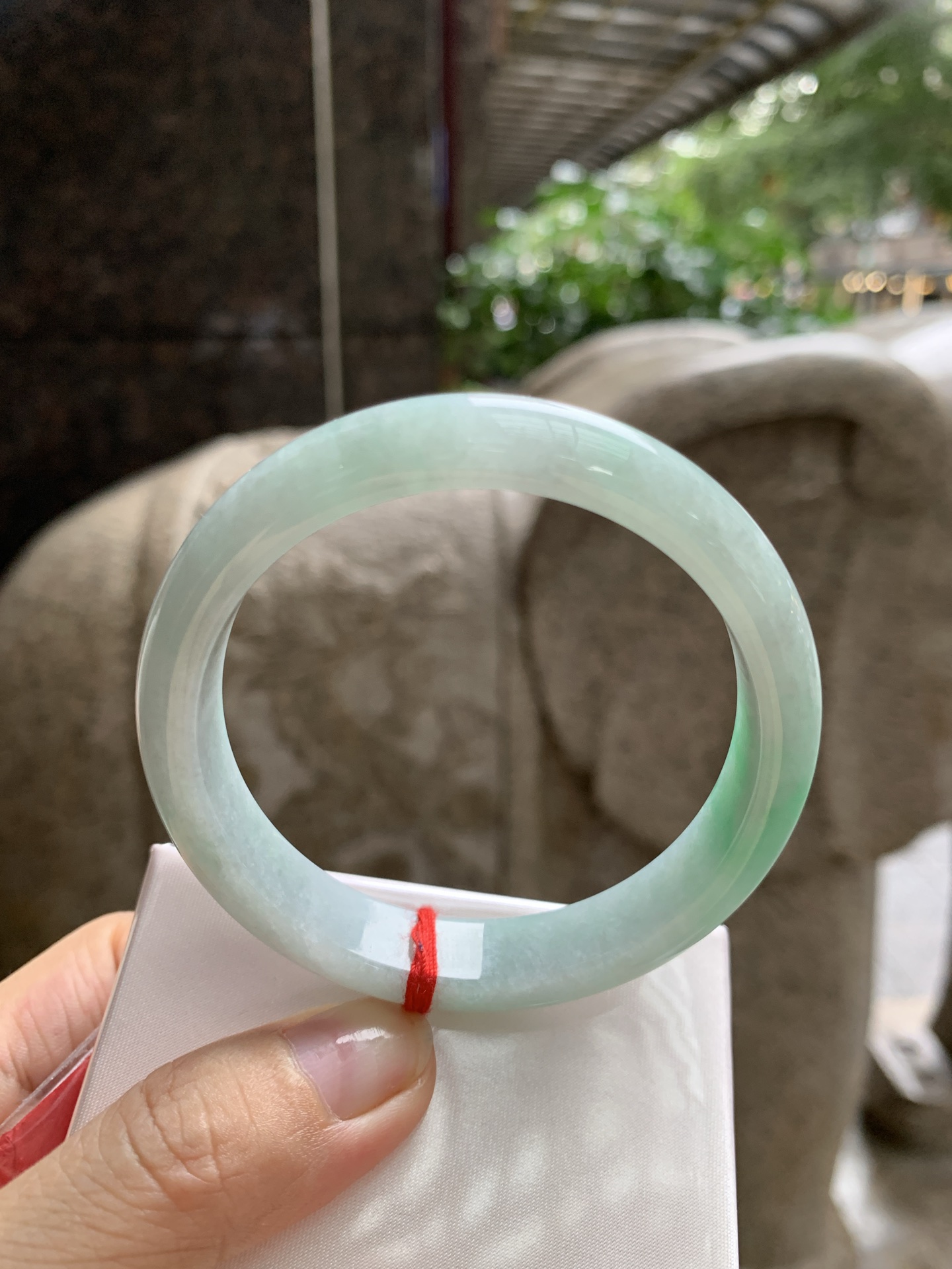 白底青正圈, 0826-N1421, 打灯细纹