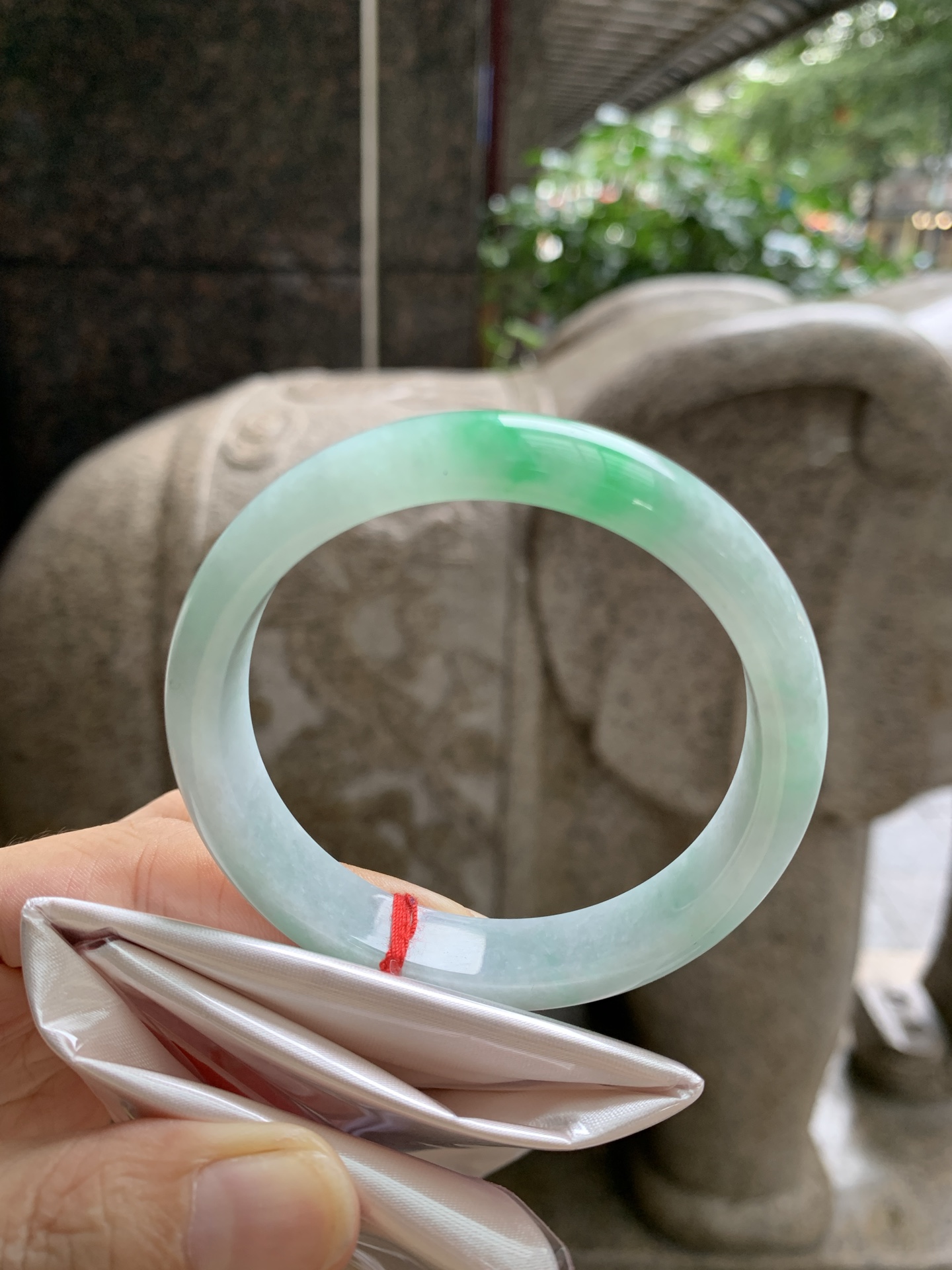 白底青正圈, 0826-N1421, 打灯细纹