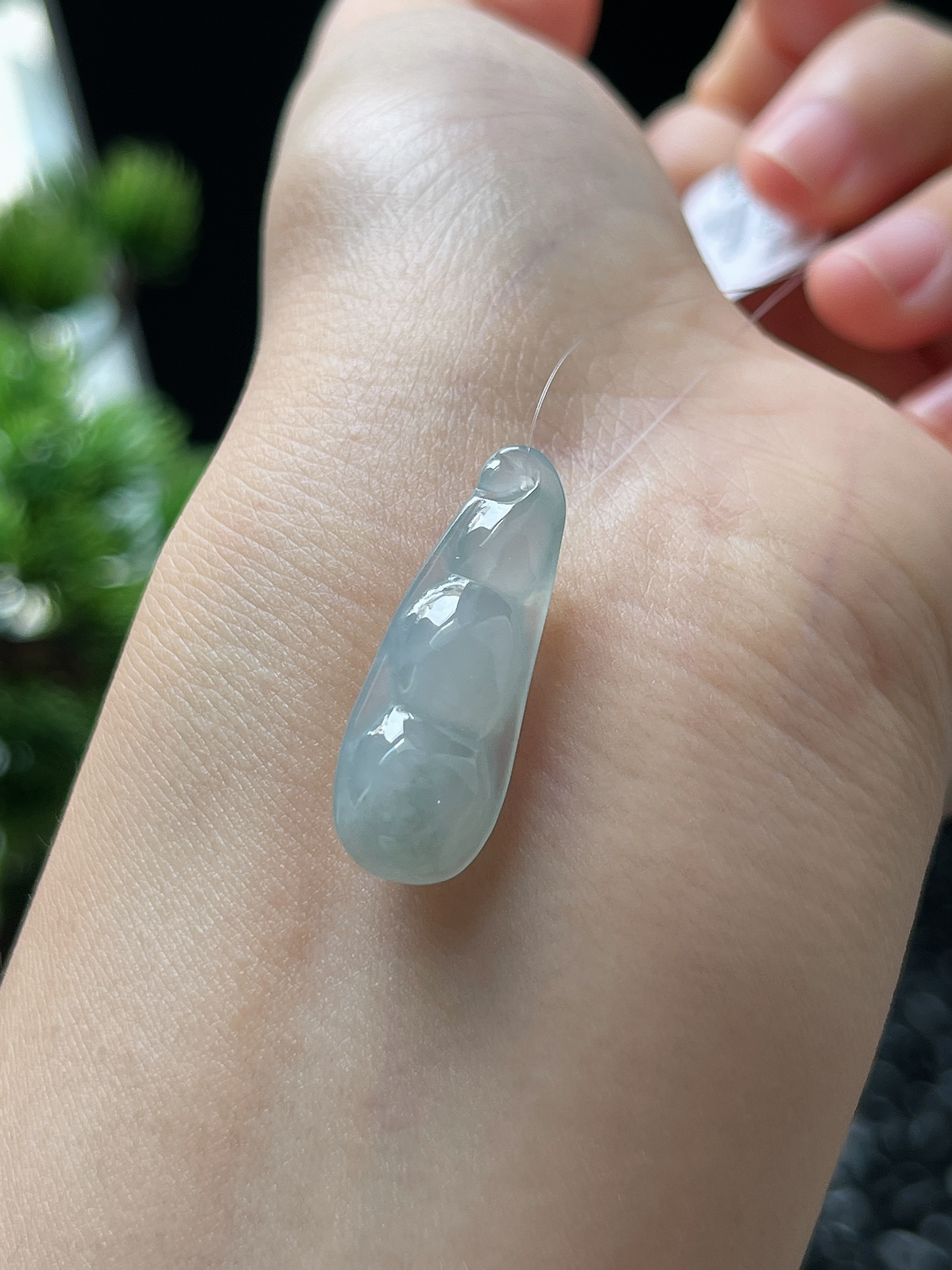 翡翠冰糯种四季豆