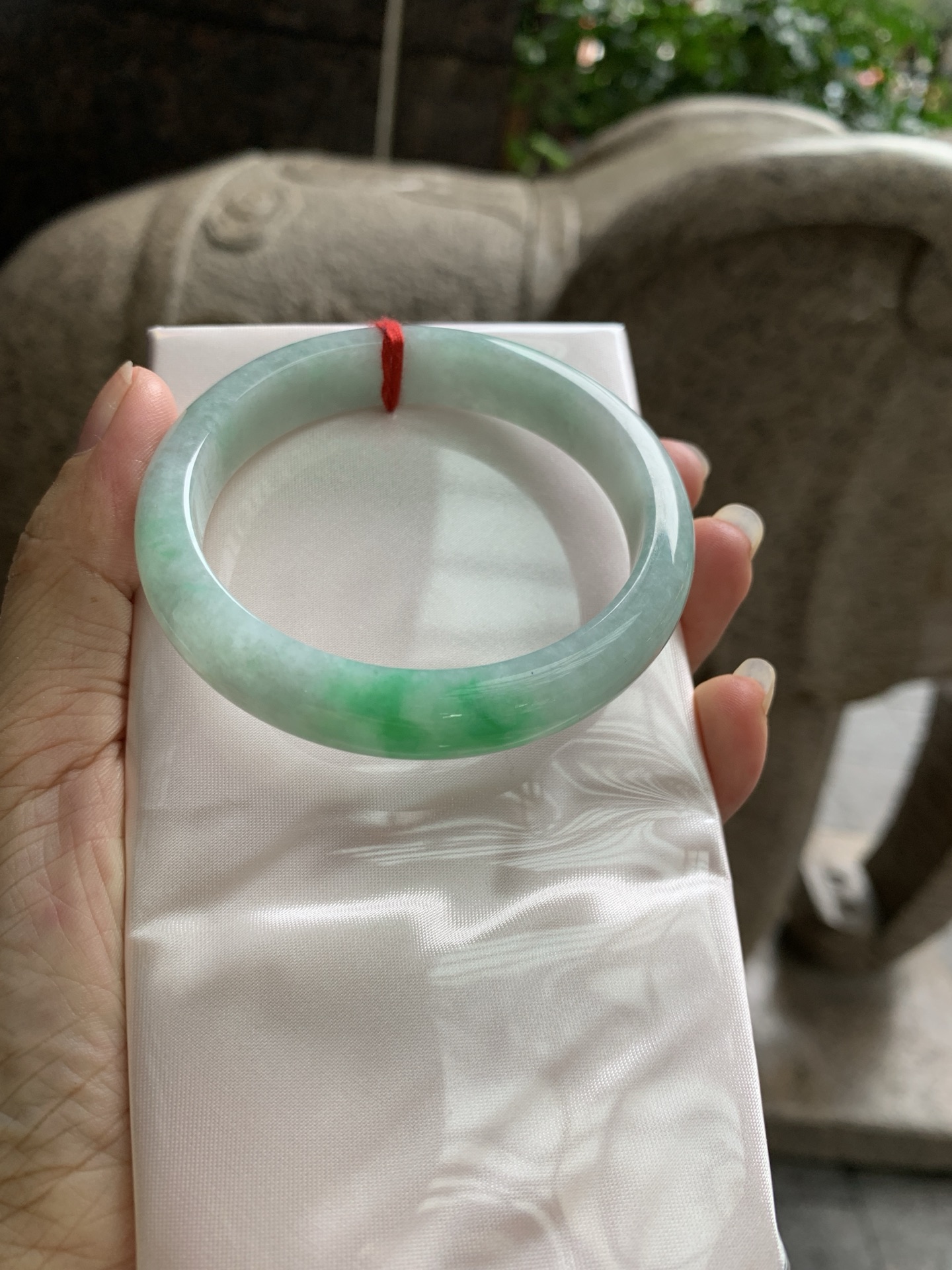 白底青正圈, 0826-N1421, 打灯细纹