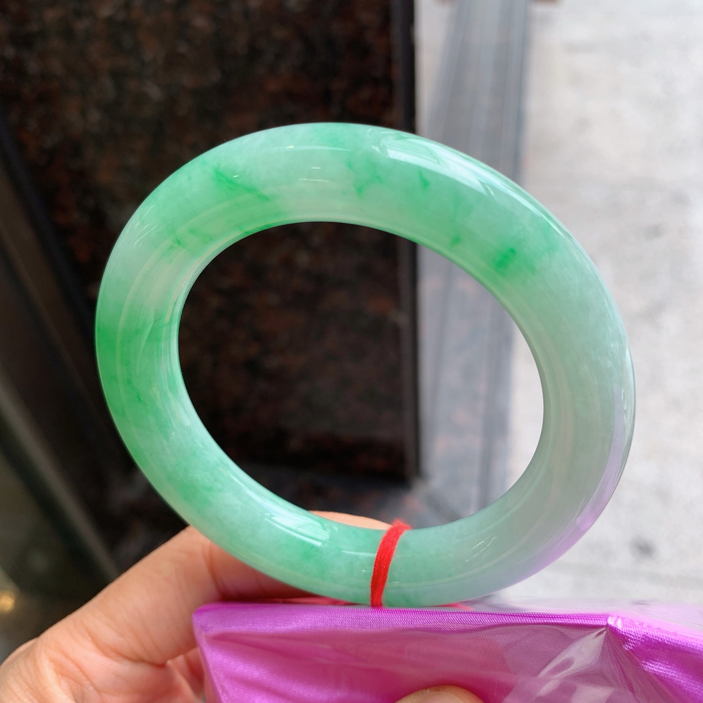 圆条飘绿 无裂 版型好
