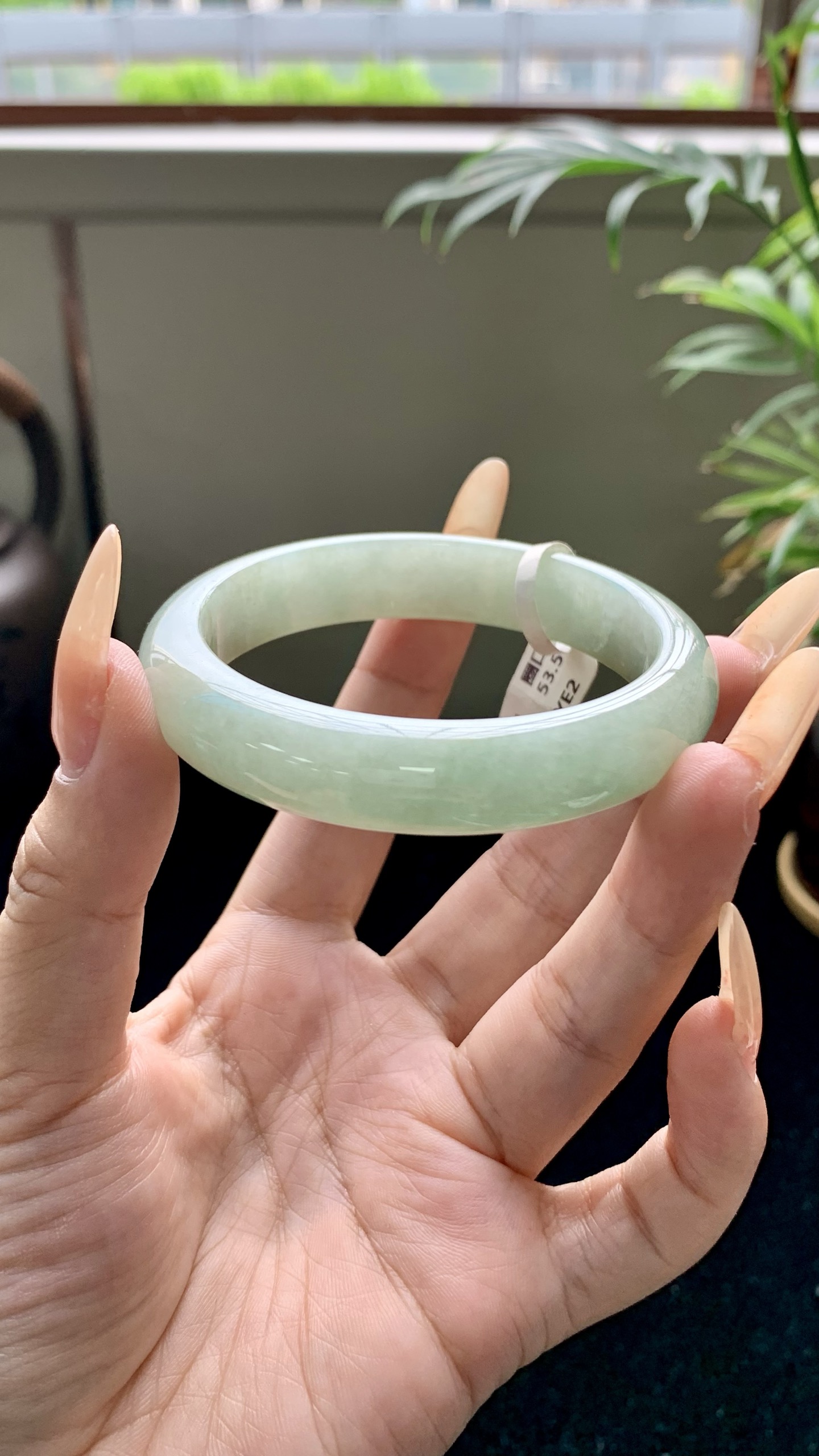 晴绿正圈成品 HYY-9709 尺寸：53.5-12-8