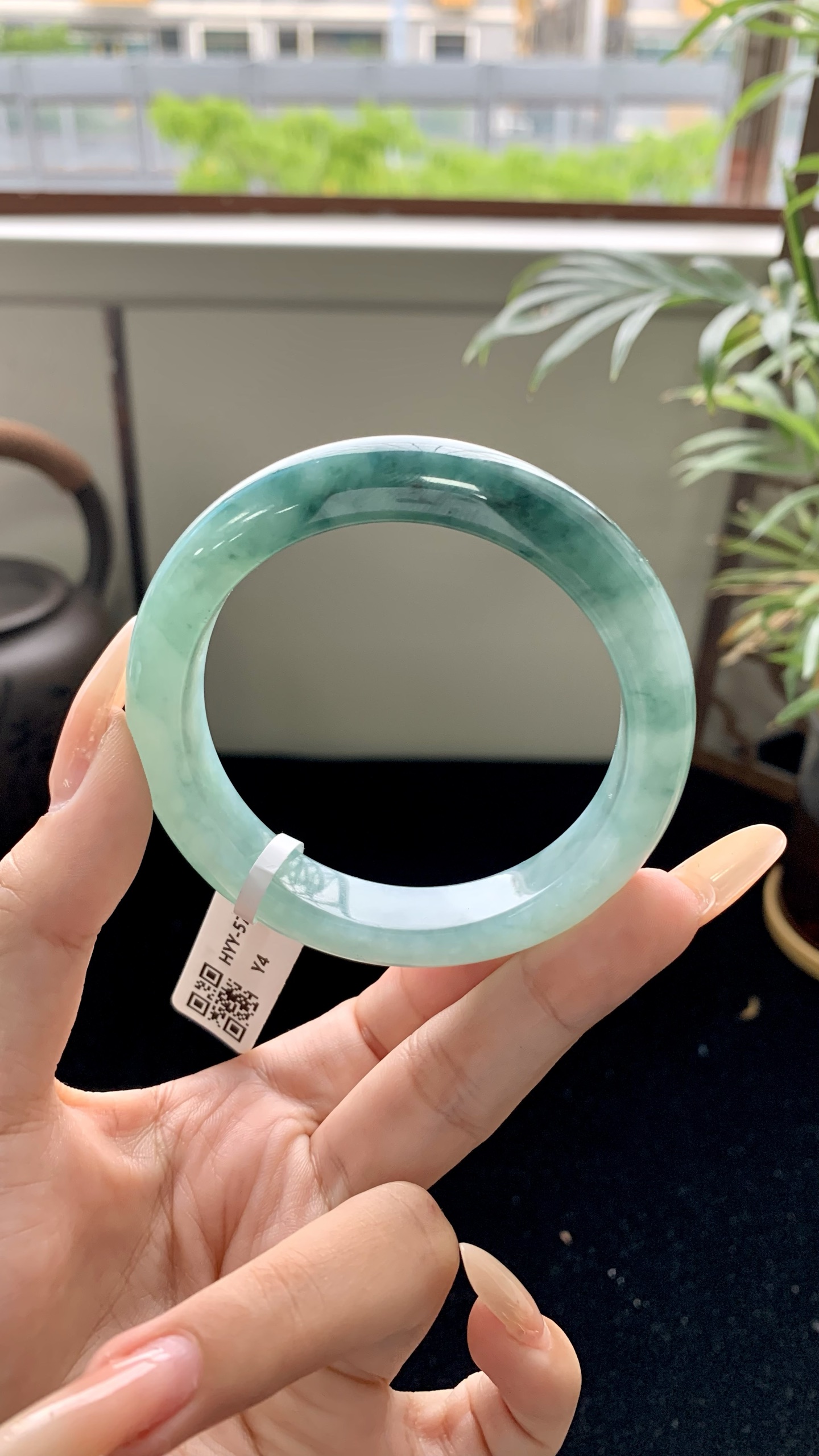 飘绿花正圈成品 HYY-5754 尺寸：54-12-9