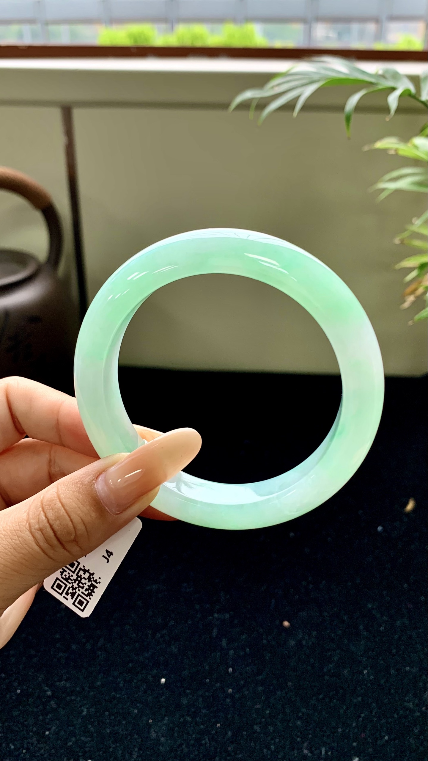 冰果绿正圈成品 X917-2 尺寸：56-13-9.5