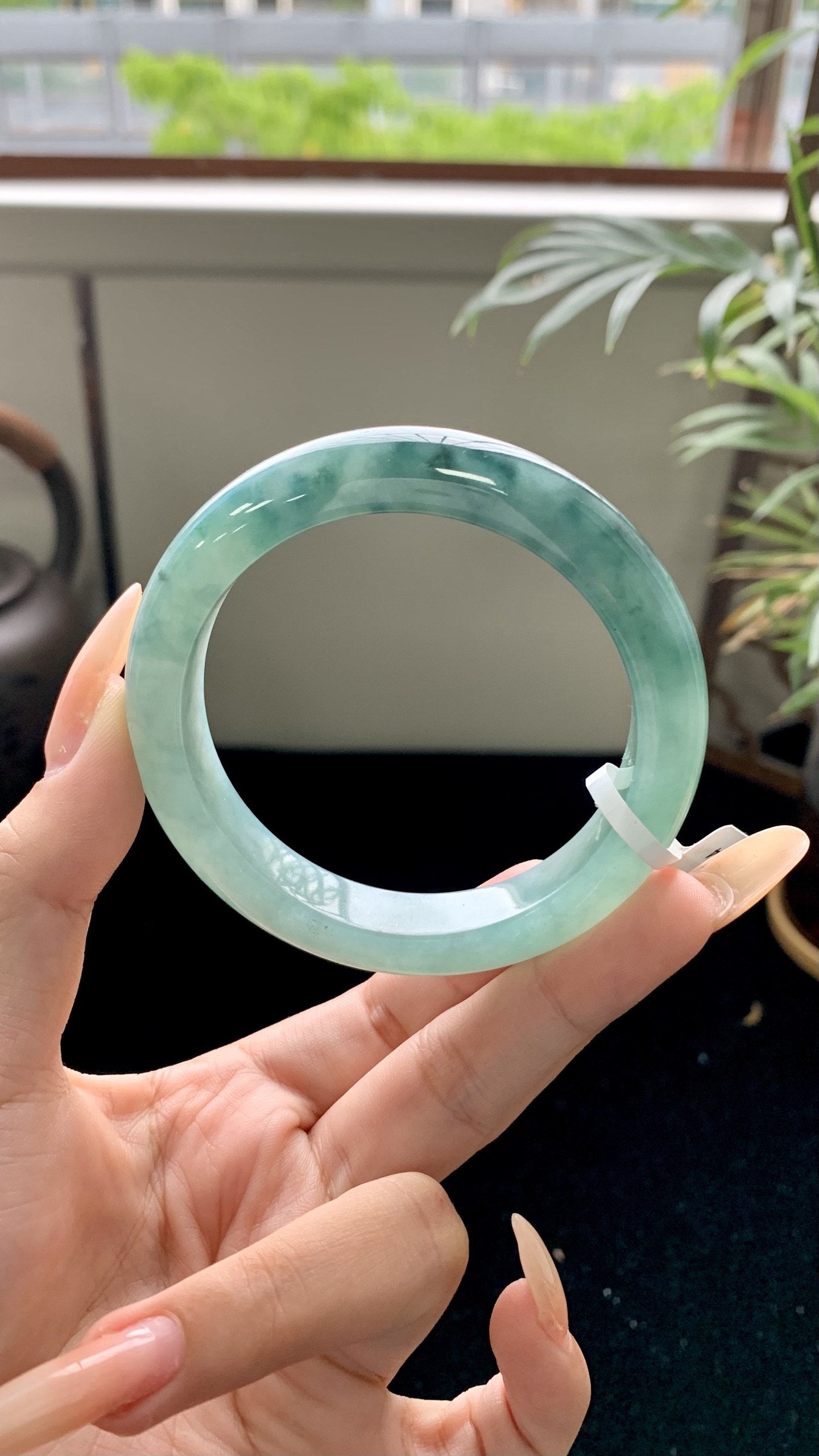 飘绿花正圈成品 HYY-5754 尺寸：54-12-9
