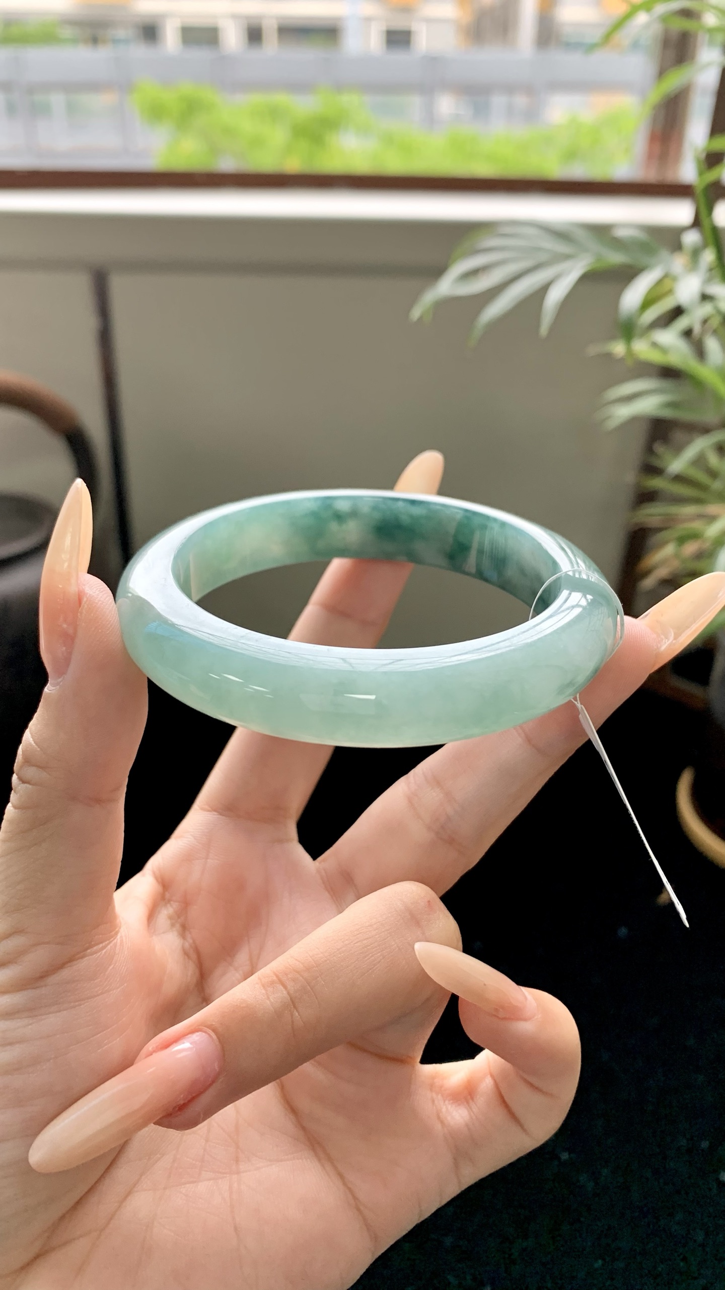 飘绿花正圈成品 HYY-5754 尺寸：54-12-9