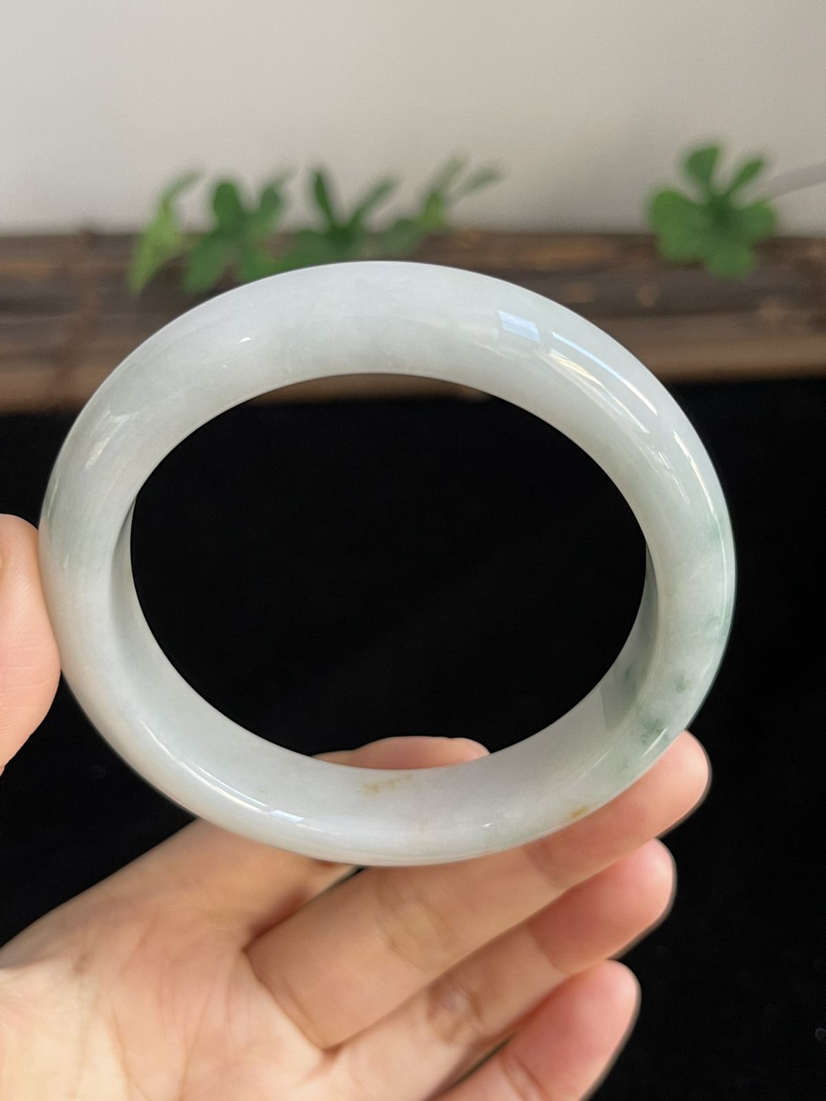 正圈57圈口，翡翠手镯