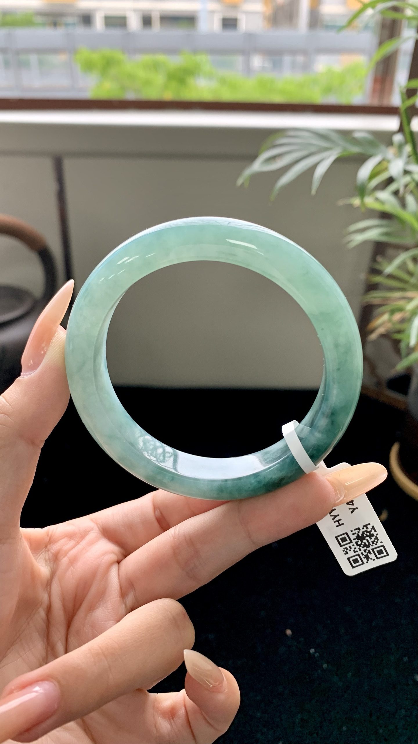 飘绿花正圈成品 HYY-5754 尺寸：54-12-9