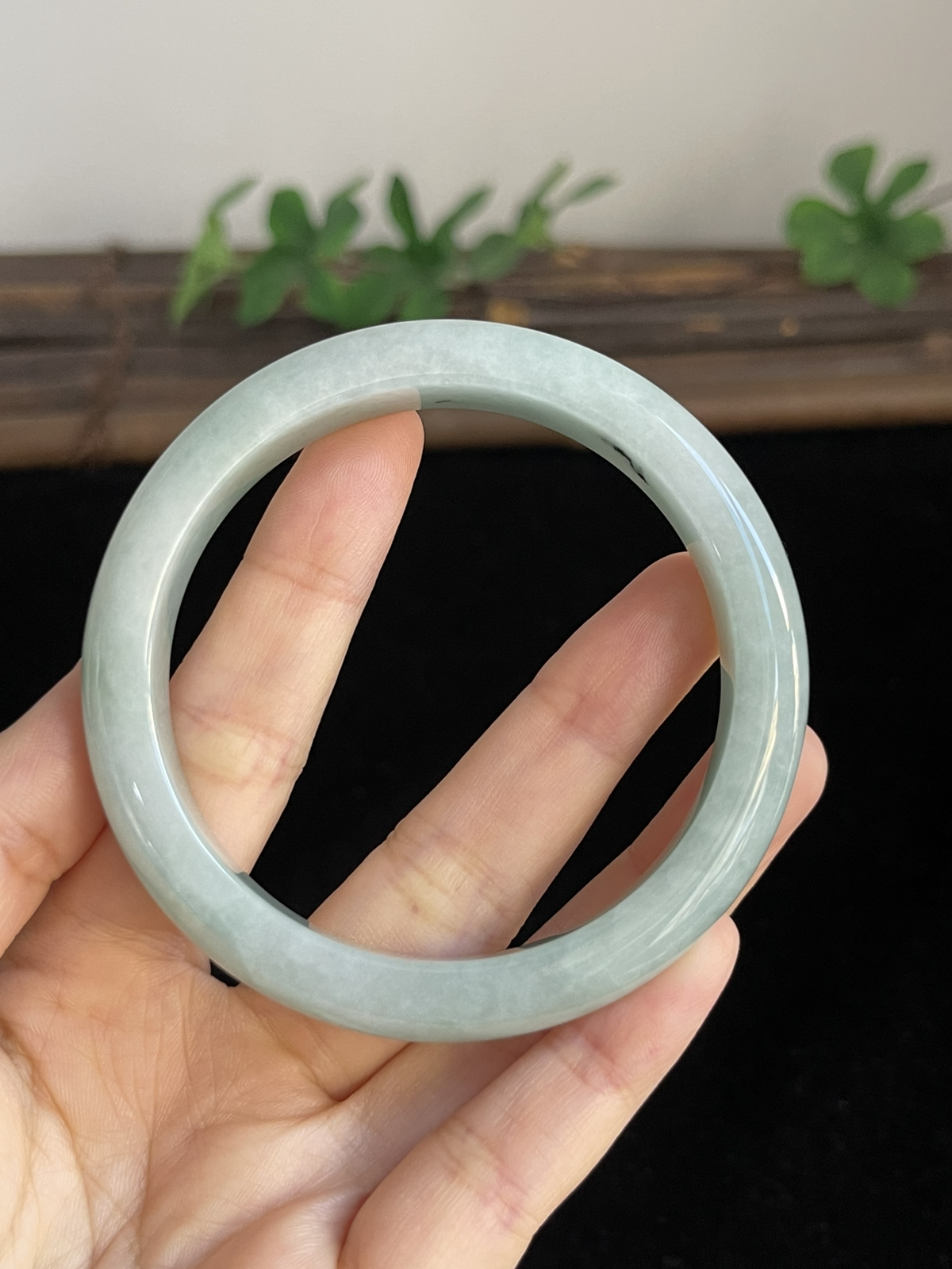 正圈56.8圈口，翡翠手镯