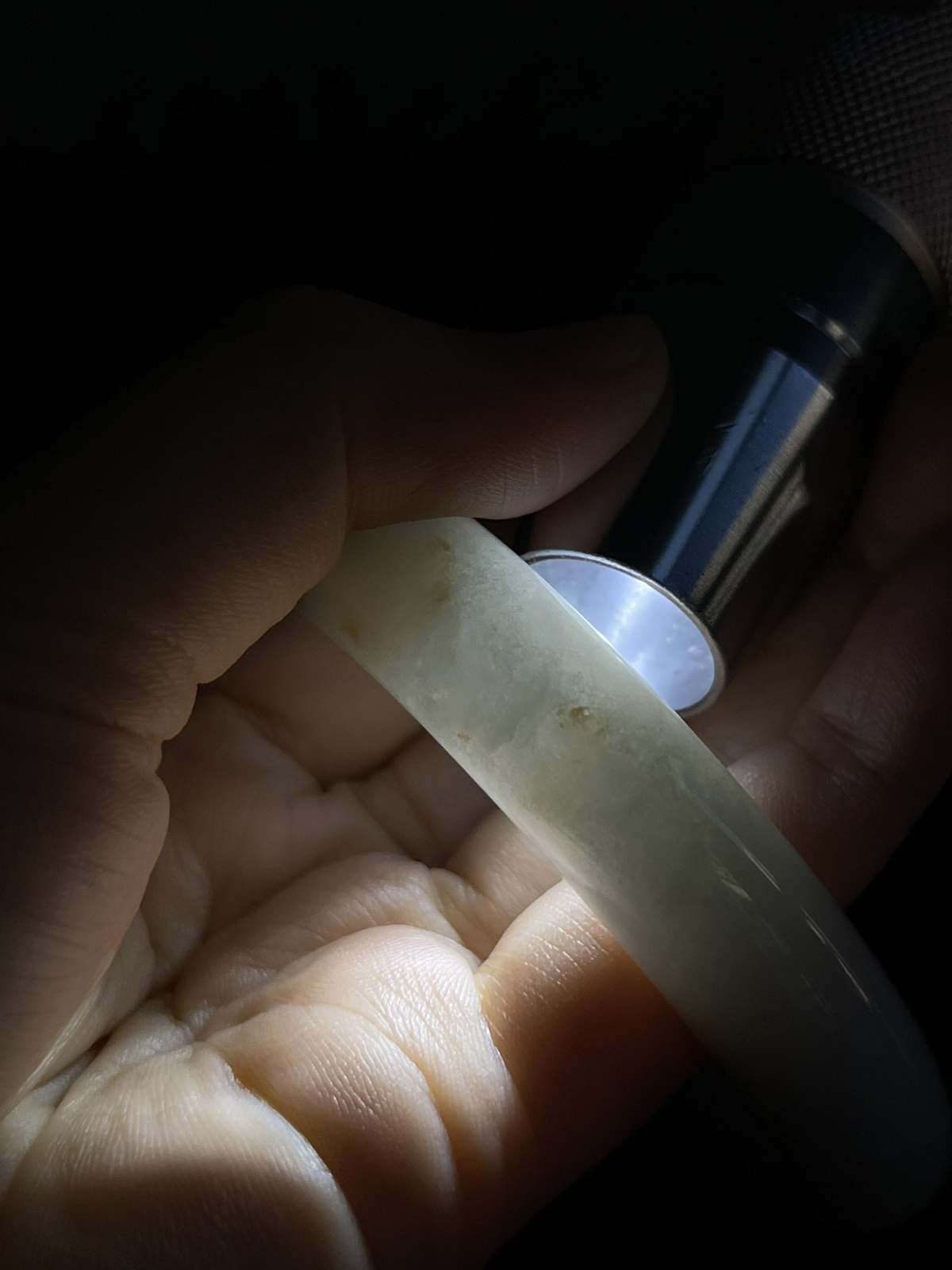 正圈57圈口，翡翠手镯