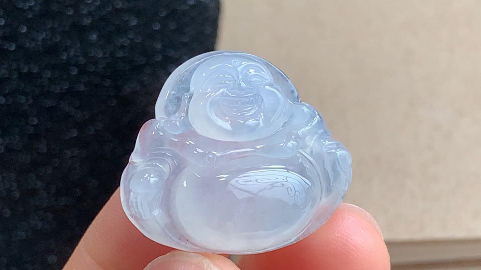 ️ 笑佛，尺寸26.2-22.2-6.1mm，包A附证书