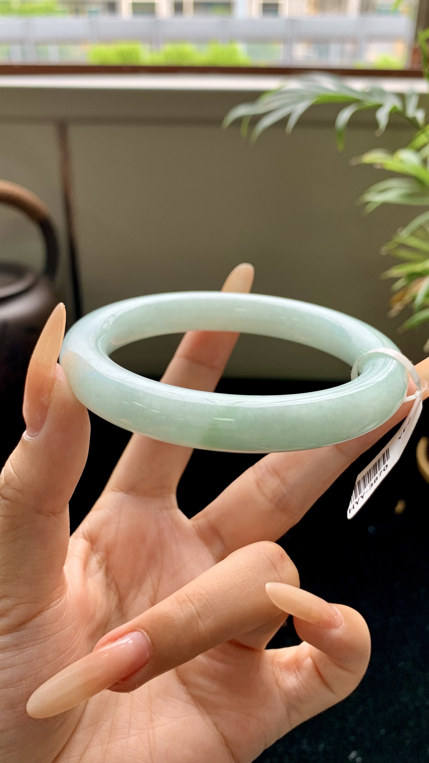 晴底飘花圆条成品,HYY-3870,尺寸：58-10.5-10.5