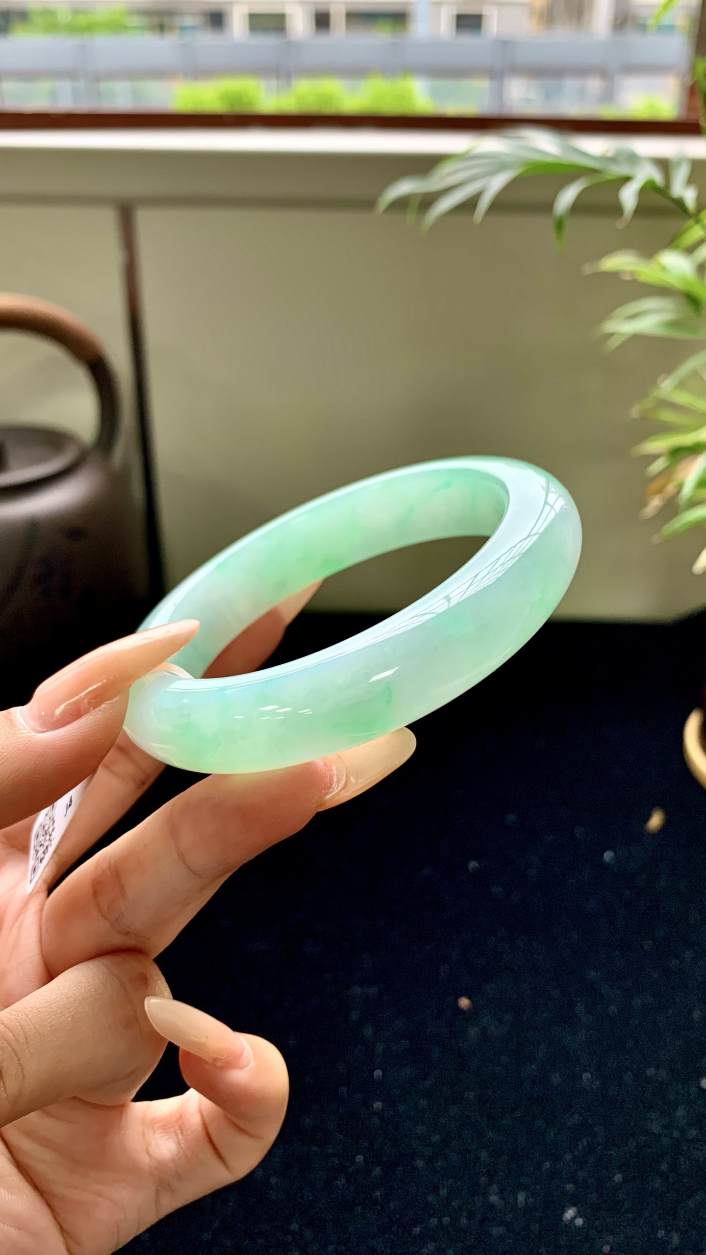 冰果绿正圈成品 X917-2 尺寸：56-13-9.5
