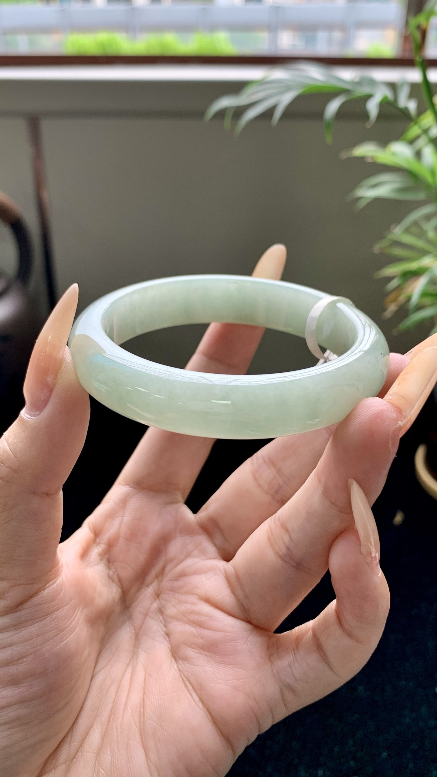 晴绿正圈成品 HYY-9709 尺寸：53.5-12-8