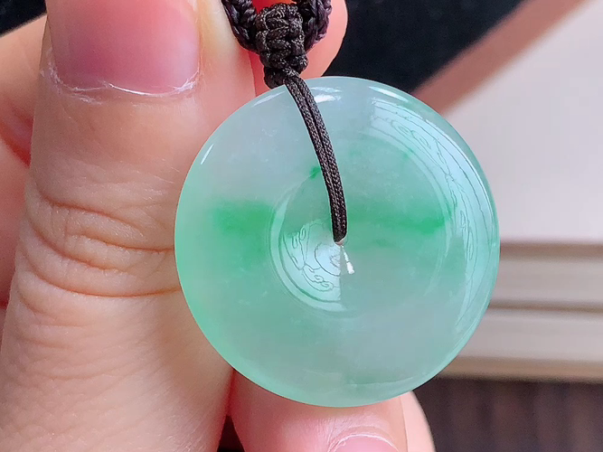 平安扣，尺寸26.3-5.0mm，包A附证书