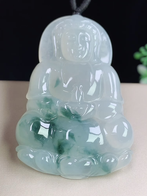 冰飘花观音，无裂，尺寸54.8-35.8-5.9mm，D28jct5