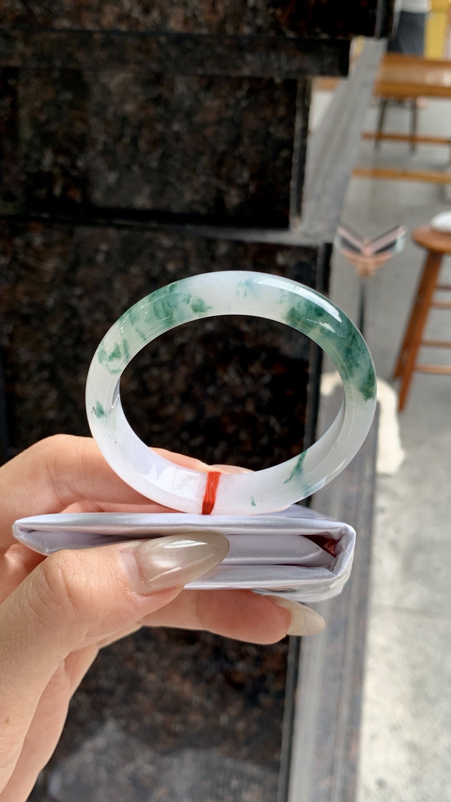 飘花贵妃成品手镯