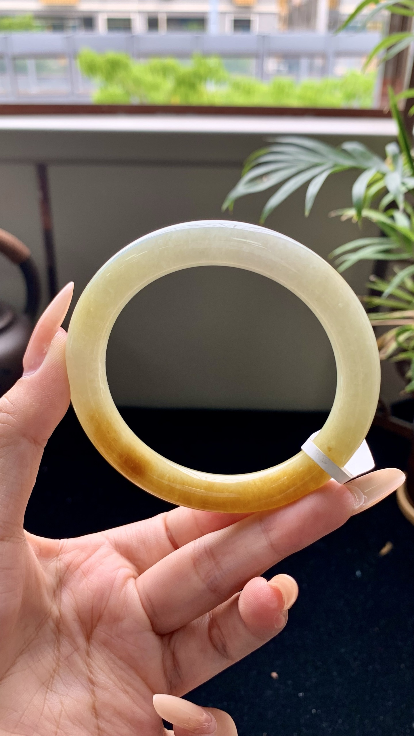 黄翡圆条成品 HYY-7175 尺寸：58-10-10