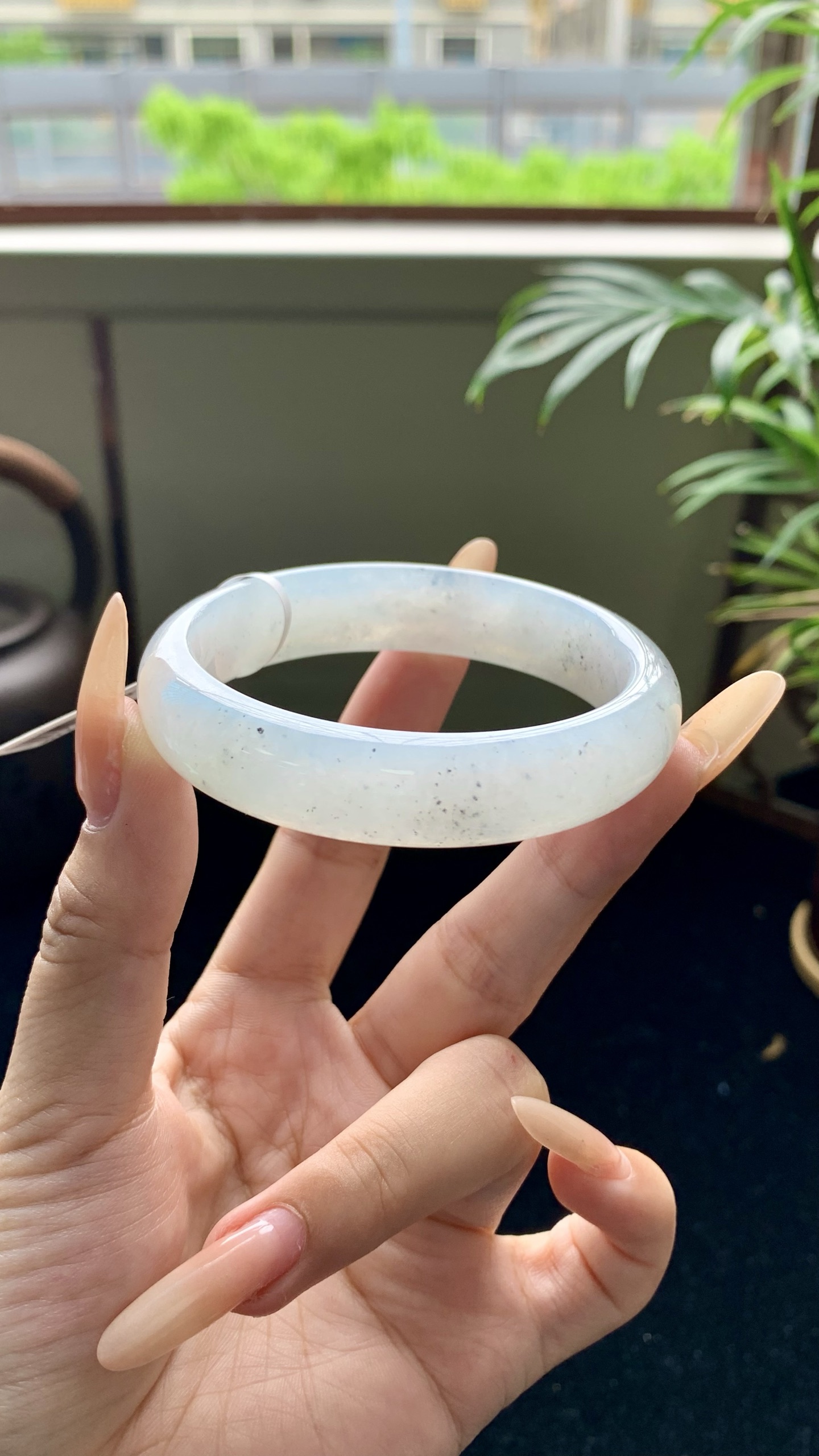 乌鸡飘花正圈成品 HYY-7738 尺寸：53-13-7