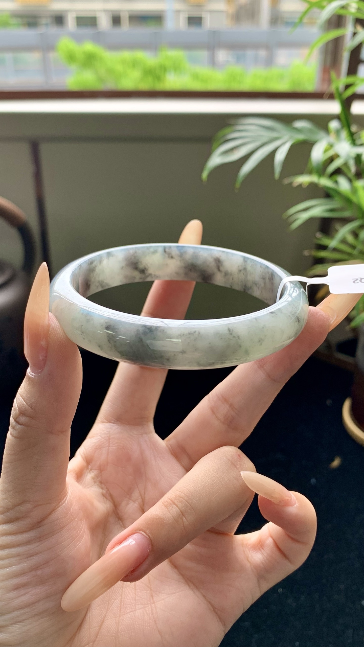 乌鸡飘花正圈成品 HY-4996 尺寸：59-12-7