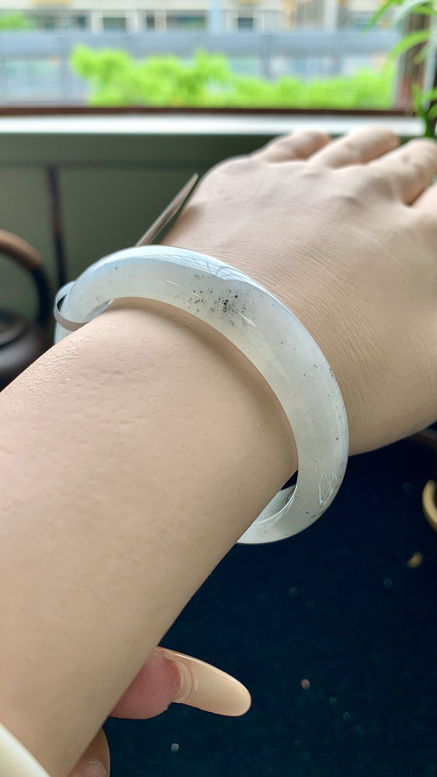 乌鸡飘花正圈成品 HYY-7738 尺寸：53-13-7