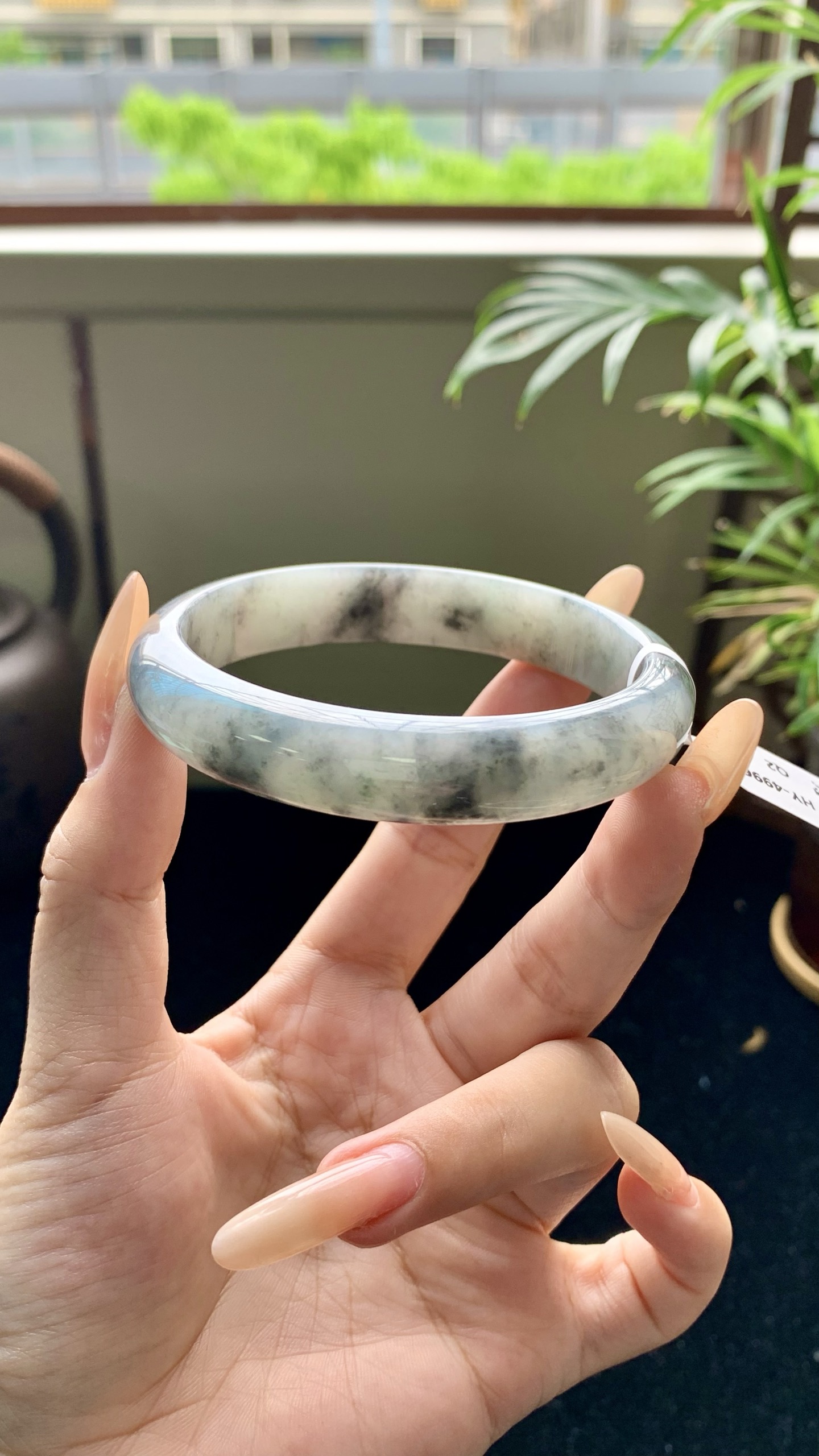 乌鸡飘花正圈成品 HY-4996 尺寸：59-12-7