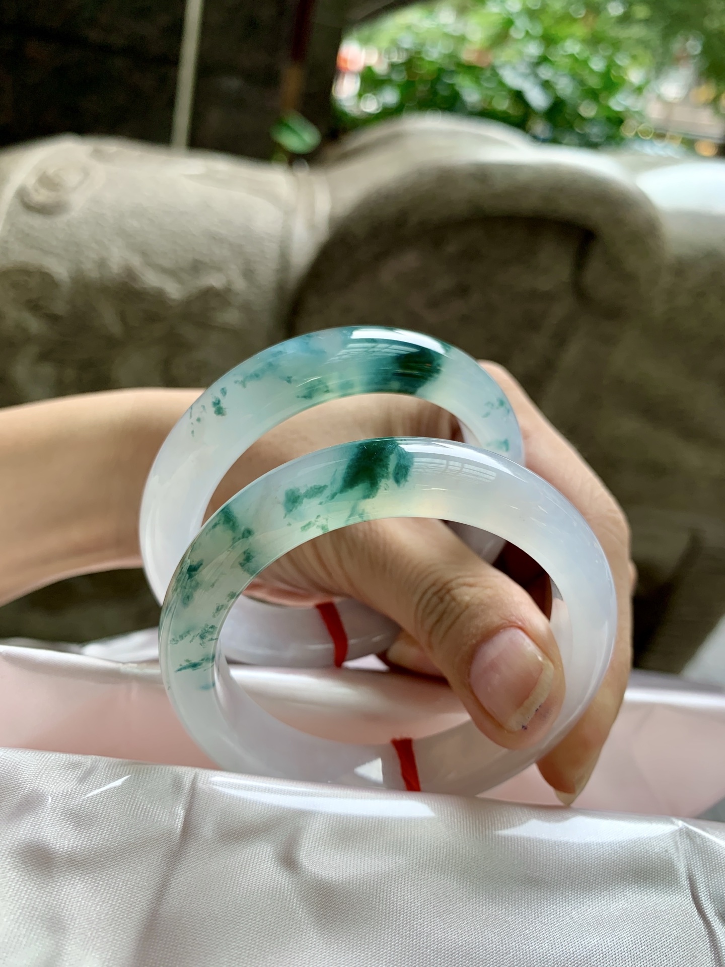 冰飘花正圈, 打灯细纹，不扣手