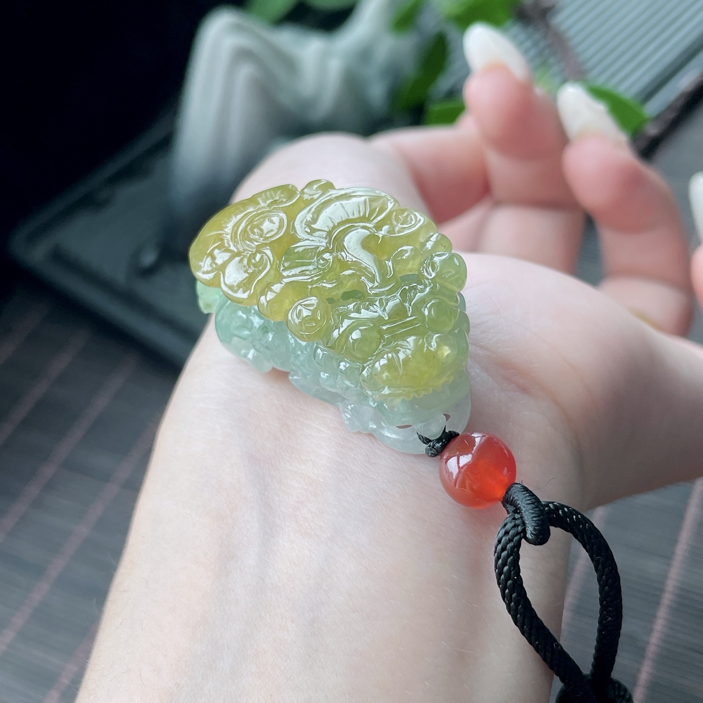 黄翡貔貅,YJ3-153-26，36.1-19.4-19