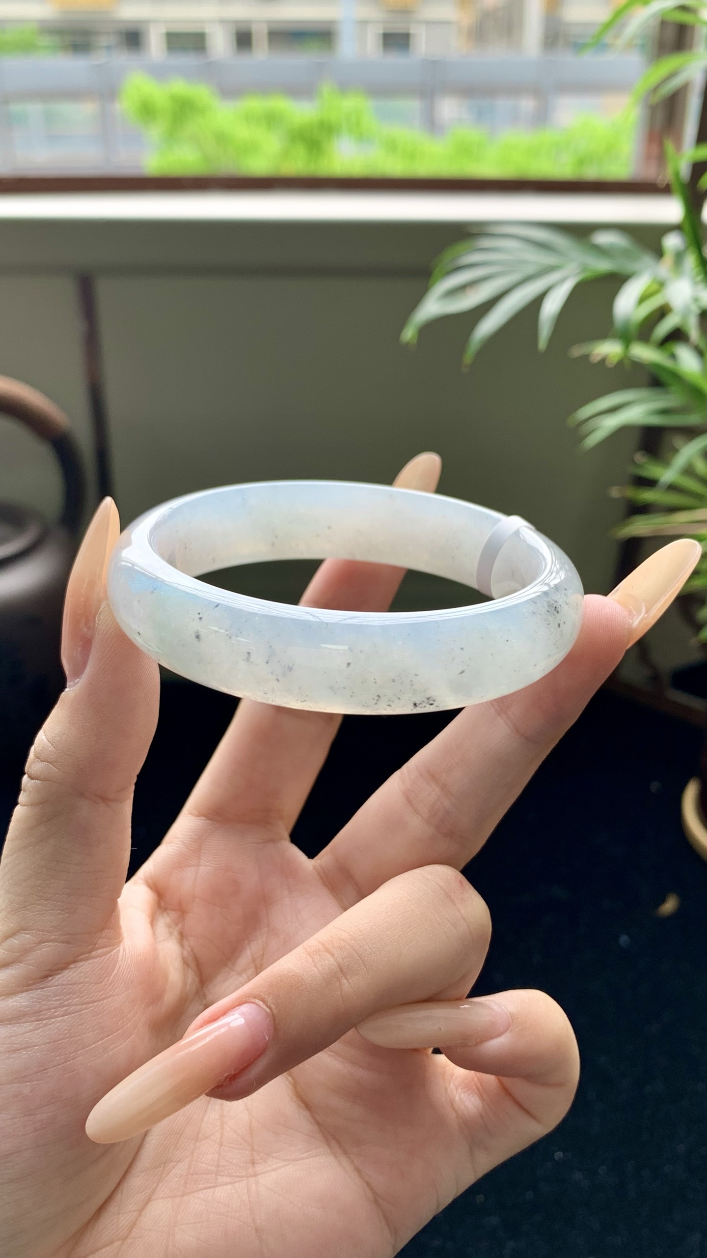 乌鸡飘花正圈成品 HYY-7738 尺寸：53-13-7