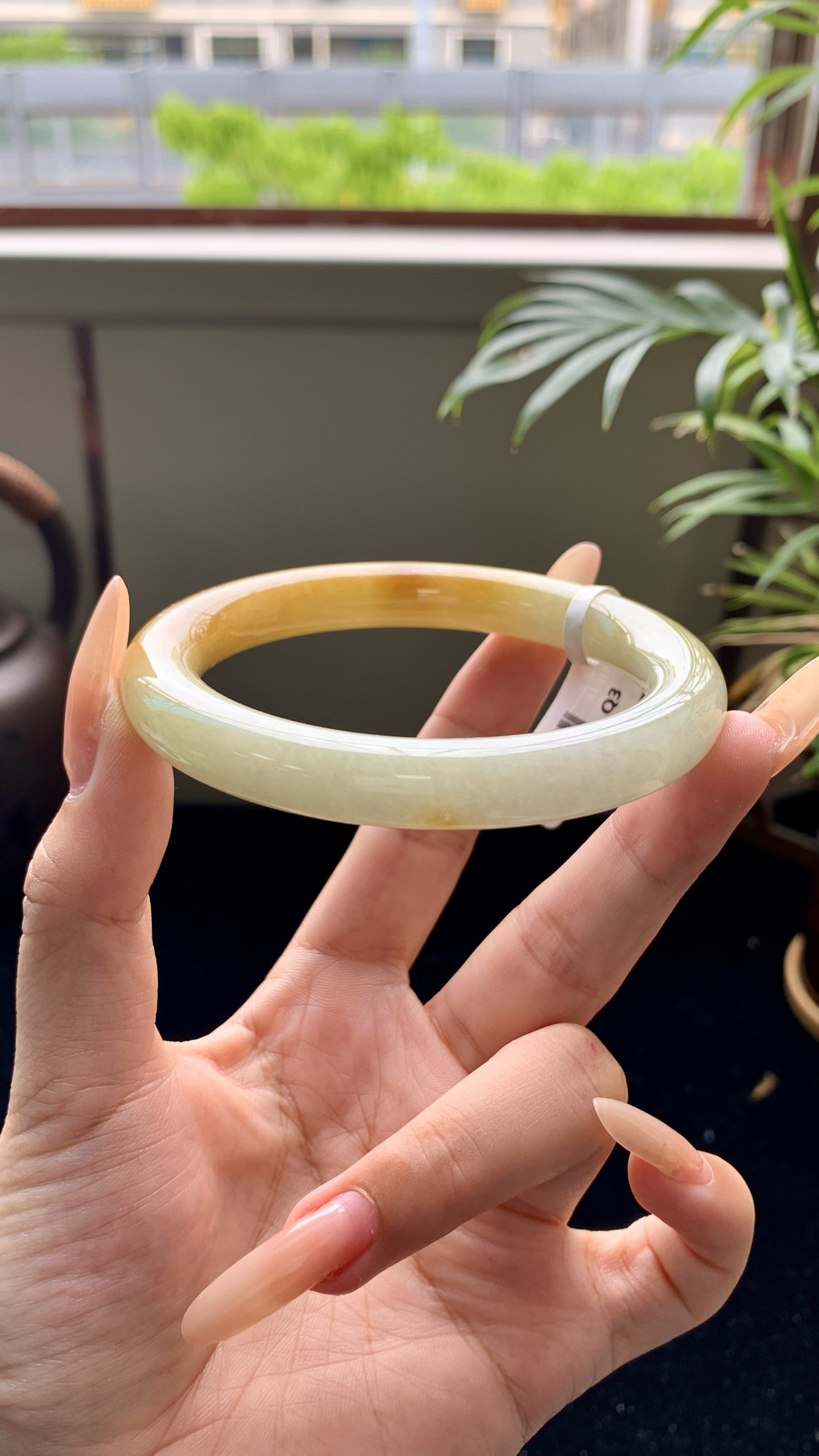 黄翡圆条成品 HYY-7175 尺寸：58-10-10