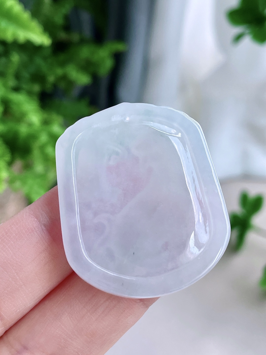 糯冰生肖狗牌吊坠,缅料,无裂,性比高,尺寸40-33-5.2,重量13.5克
